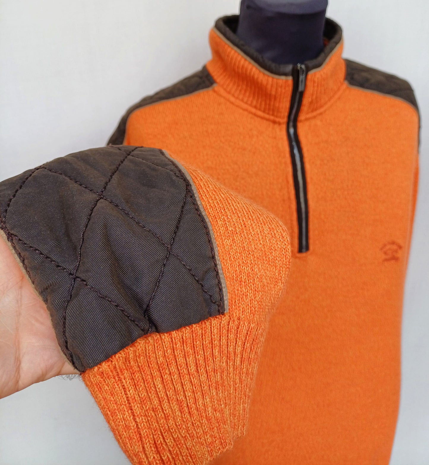 Paul & Shark Wool Zip Pullover Sweater Mens 6XL