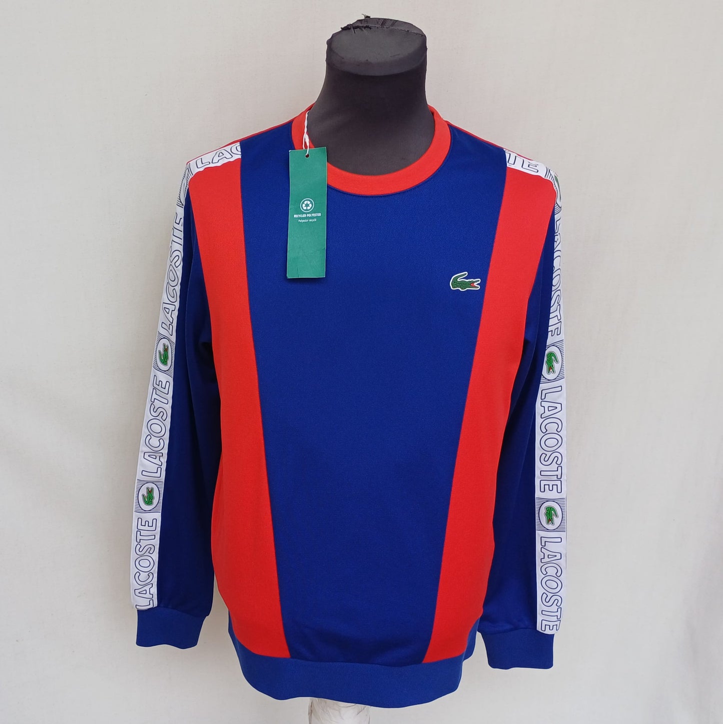 New With Tags Lacoste Crew Neck Sweatshirt Mens S