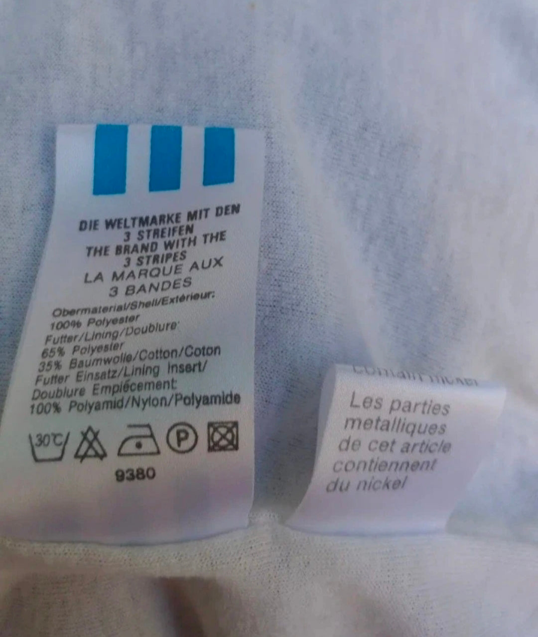 Vintage 90s Adidas Zip Track Top Jacket Mens L Fits XL