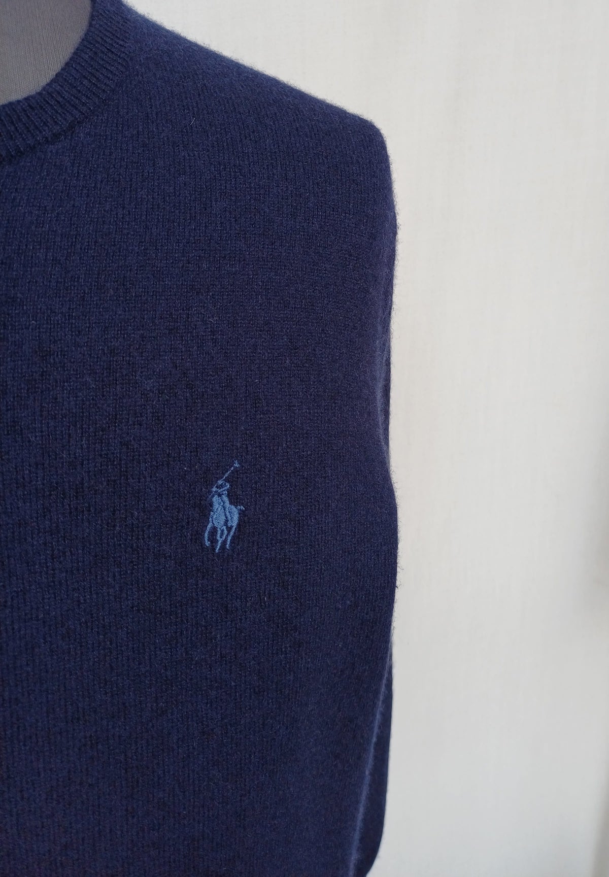 Polo Ralph Lauren Merino Wool Pullover Sweater Mens L Fits M/L