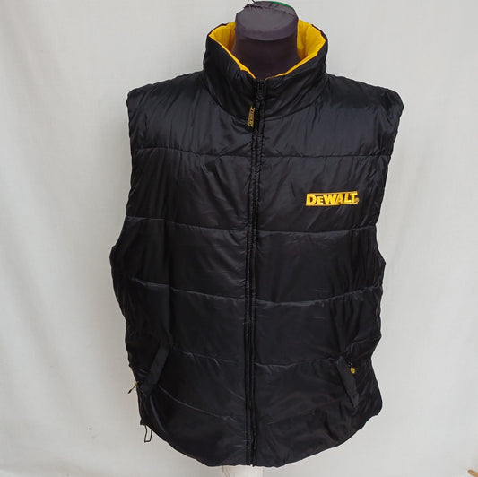 Dewalt Full Zip Nylon Puffer Quilted Vest Mens XL
