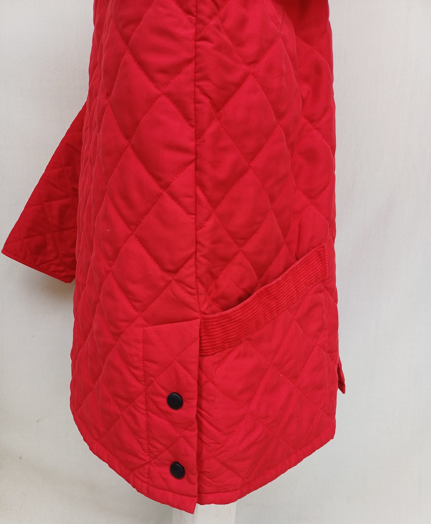 Vintage 2002 Ferrari Official Quilted Snap Padded Jacket Mens L