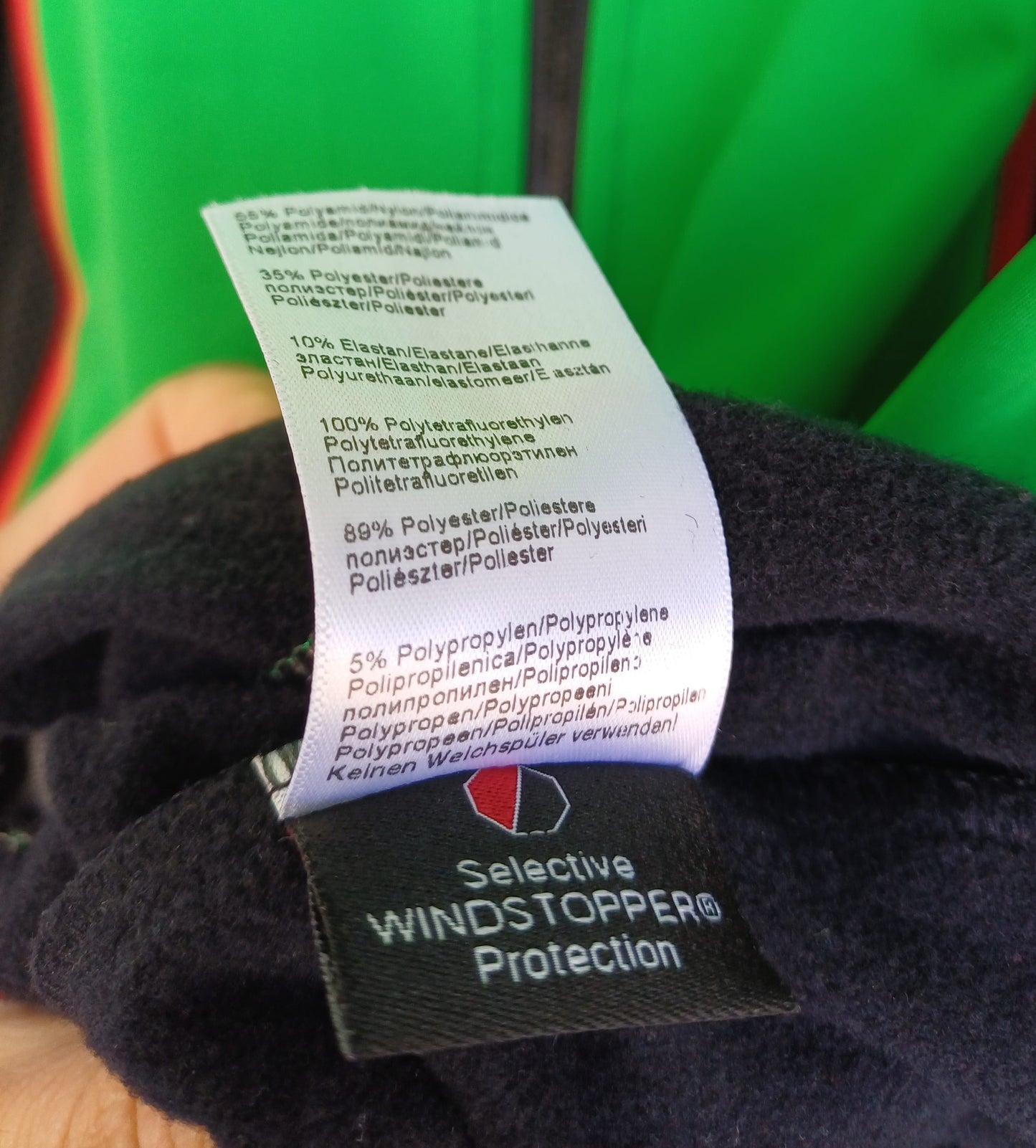 Loffler WindStopper Full Zip Cycling Jacket Size 50/Mens M