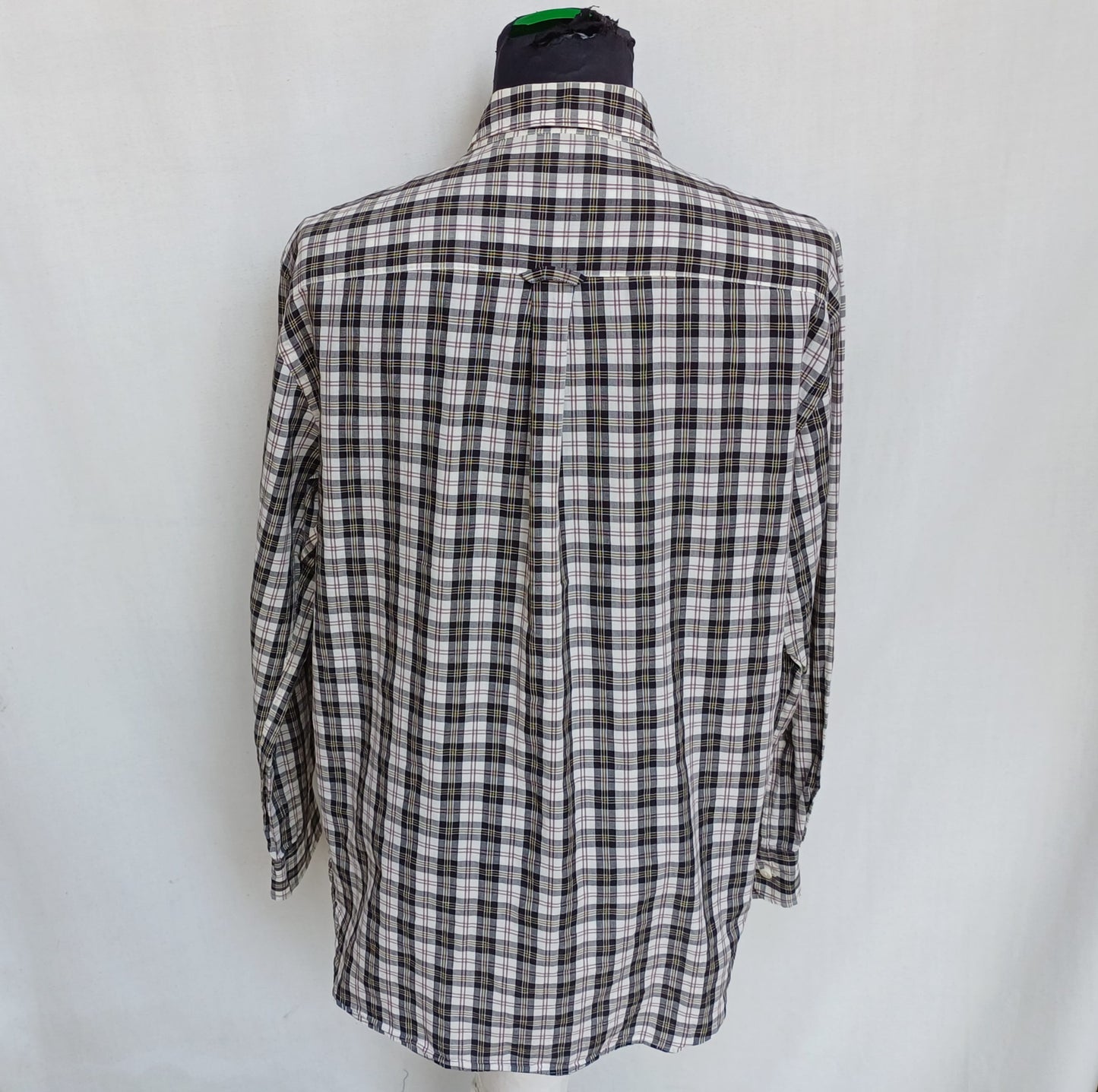 Dr. Martens 100% Cotton Plaid Button-Down Shirt Mens XL