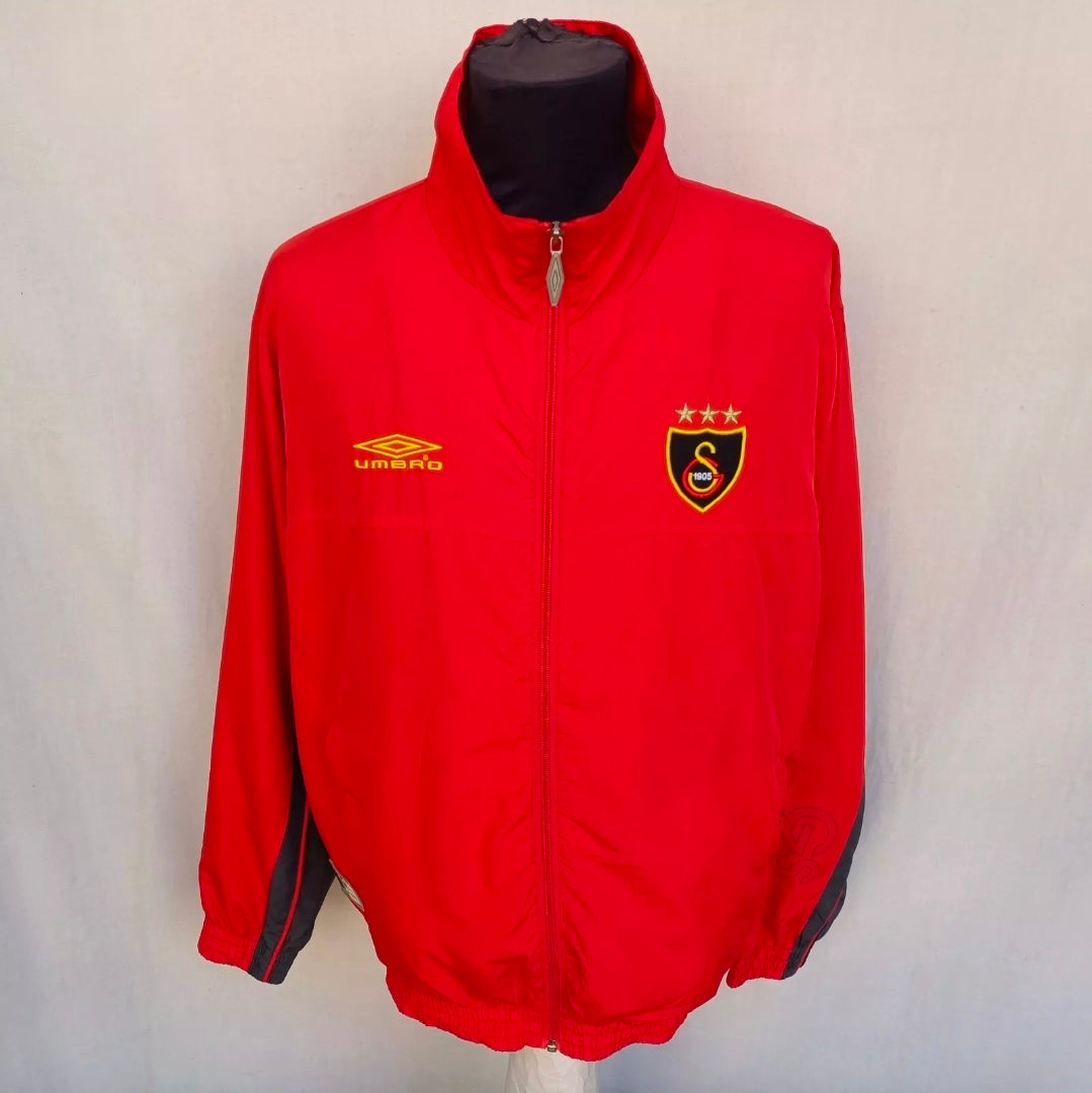 Galatasaray 2004/05 Umbro Football Training Track Top Zip Jacket Mens M