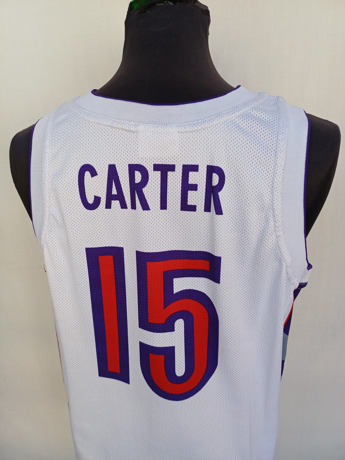 Vintage Toronto Raptors #15 Carter Champion Shirt Mens XS