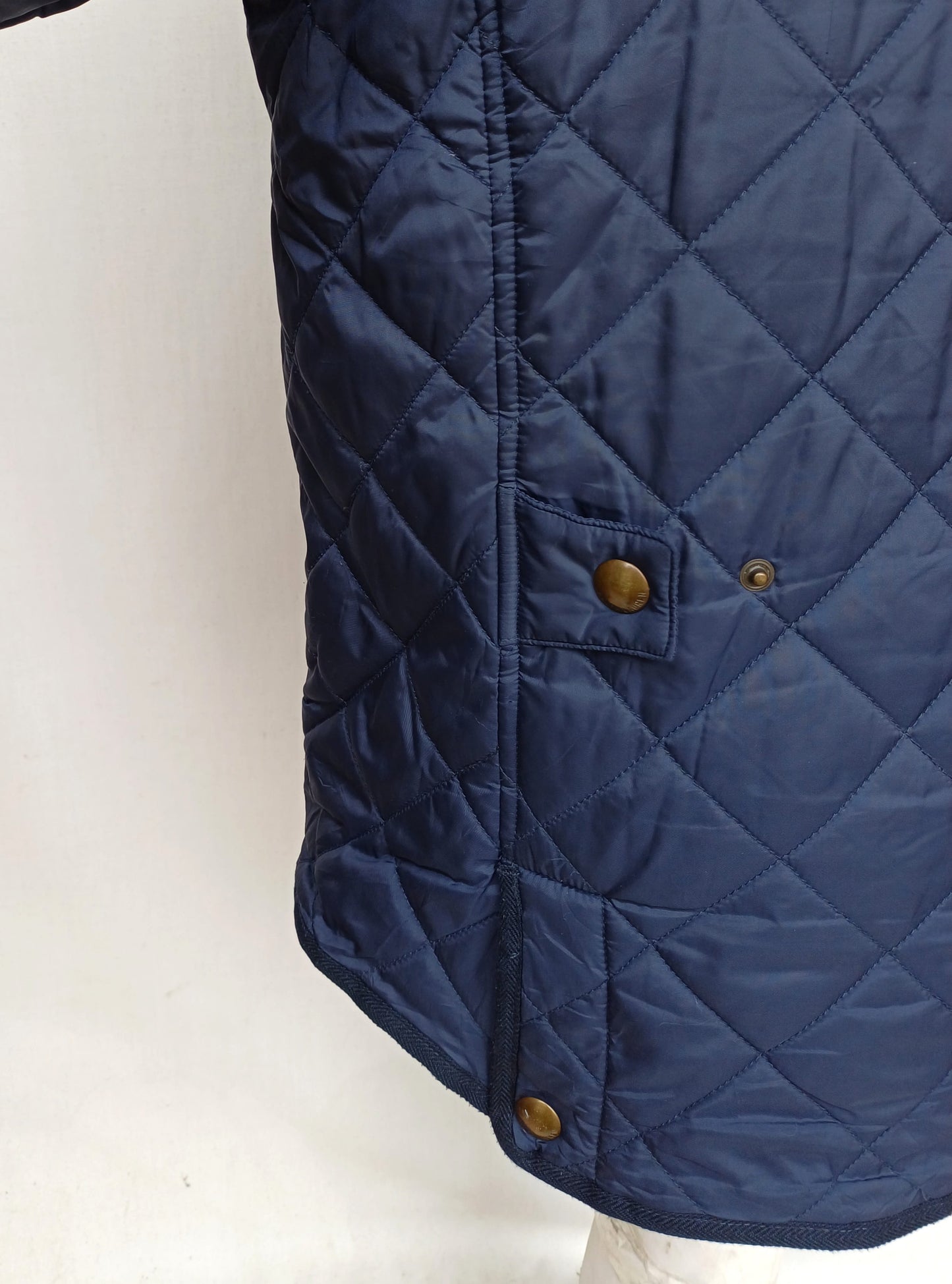 Polo Ralph Lauren Corduroy Collar Quilted Padded Jacket Mens M