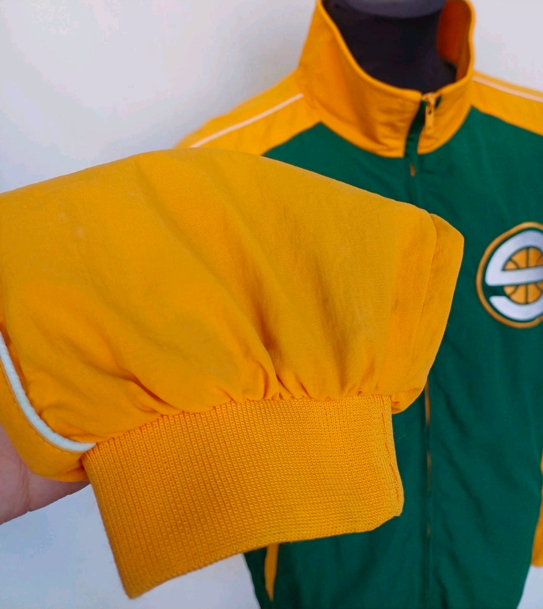 Vintage Seattle SuperSonics NBA Exclusive Collection Full Zip Jacket Mens L