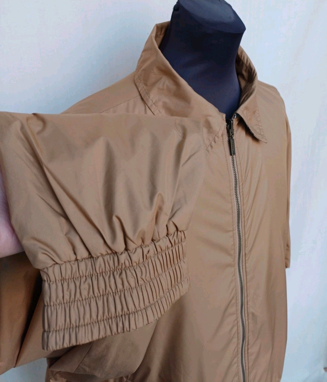 Barbour T533 AYR Reversible Check/Plaid Bomber Jacket Mens 2XL