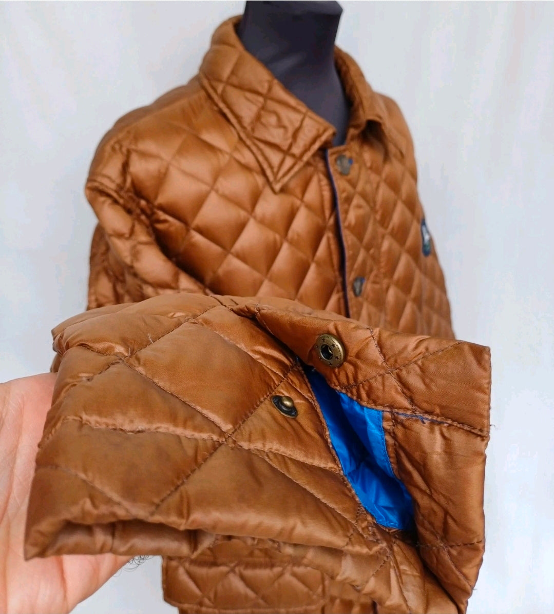 Kleider Habsburg Mens Button Quilted Down Puffer Jacket EU 56/US 46