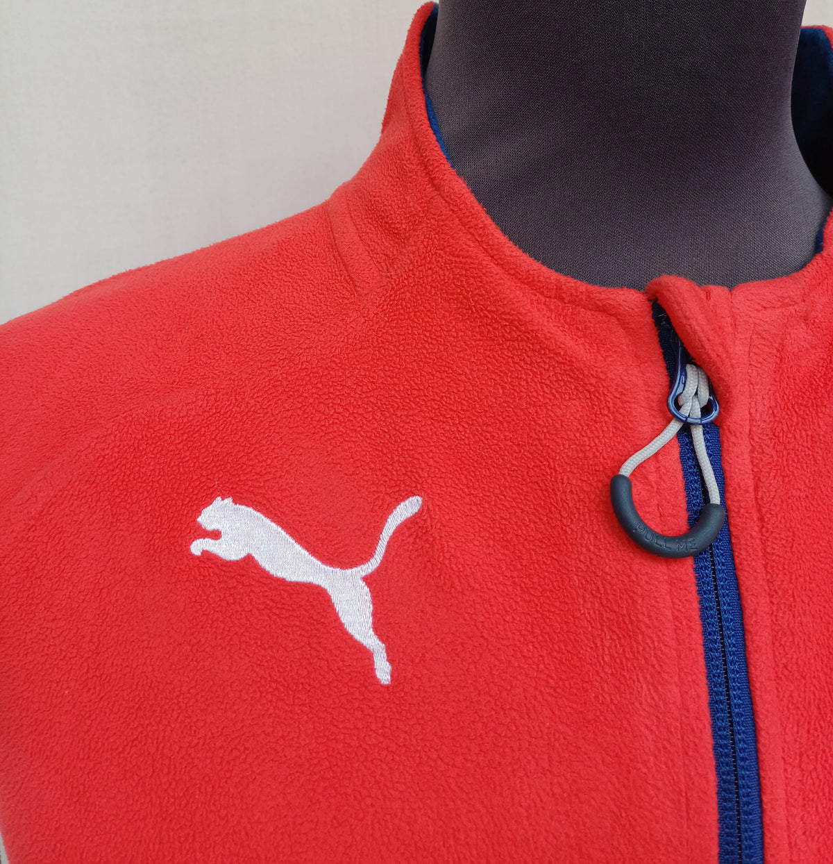 Arsenal 2014/15 Puma 1/4 Zip Fleece Training Top Mens L