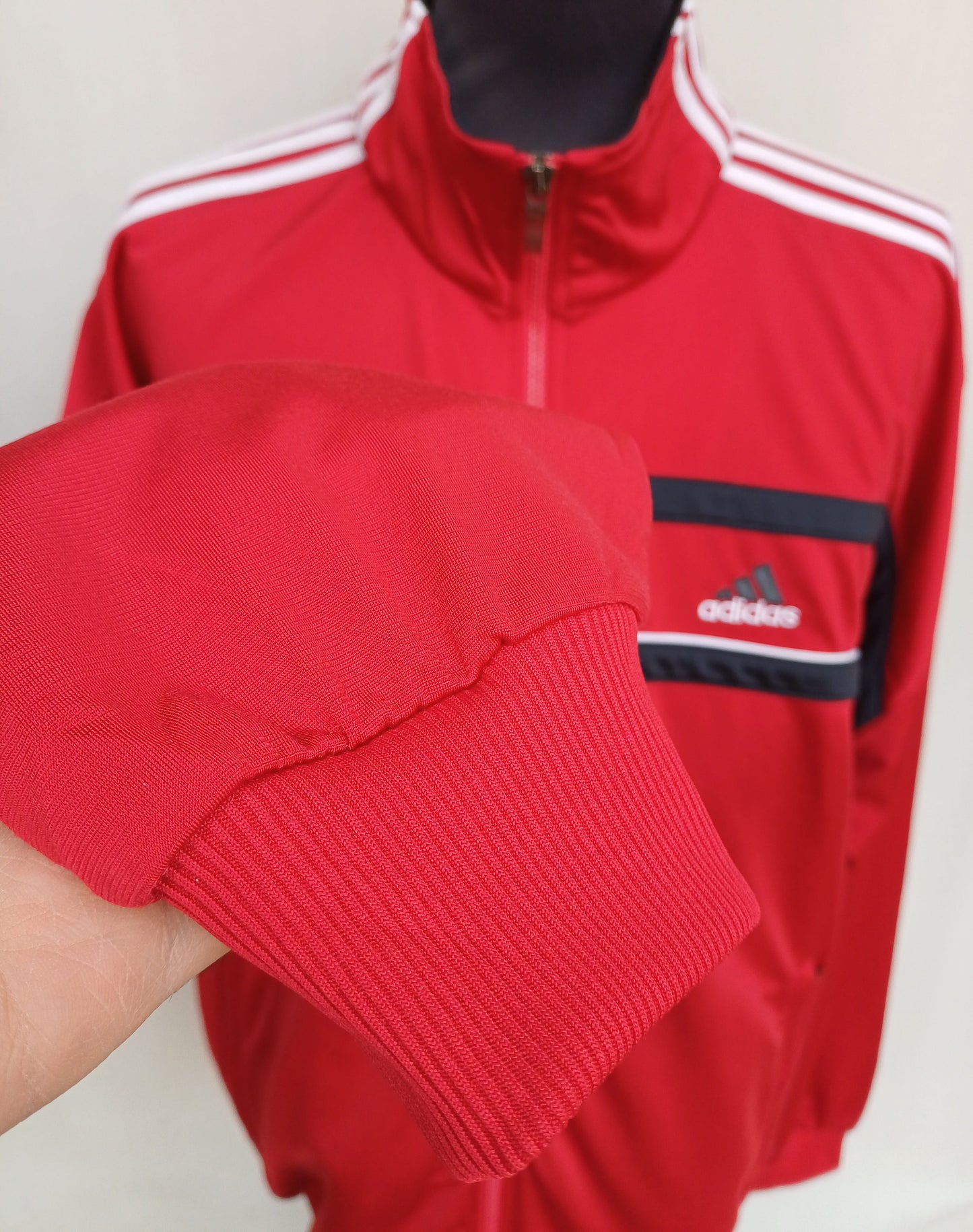 Vintage 2005 Adidas Zip Track Top Jacket Mens L