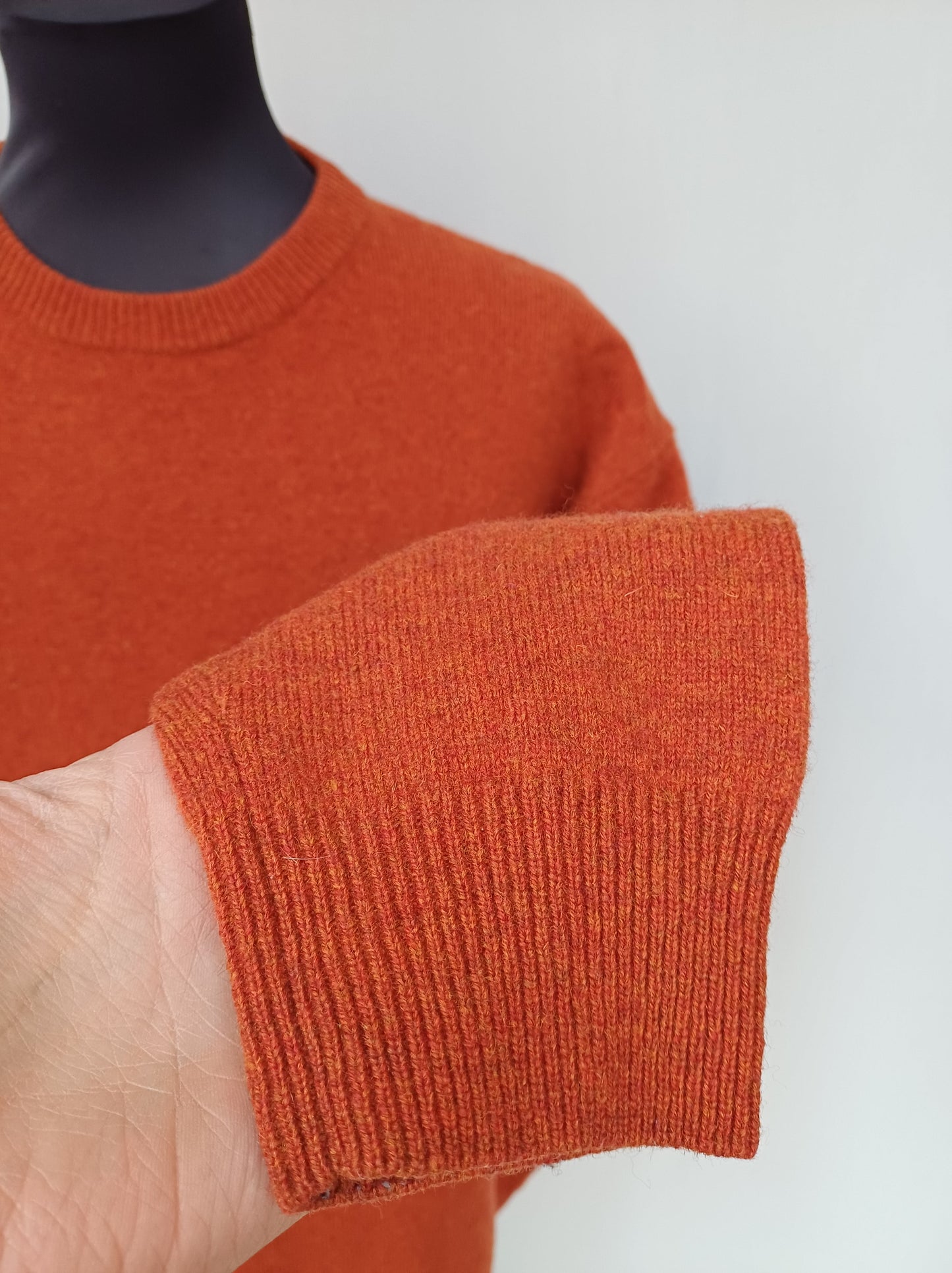 Peter Fitch Lambswool Crew Neck Sweater Jumper Size EU 58/Mens 3XL