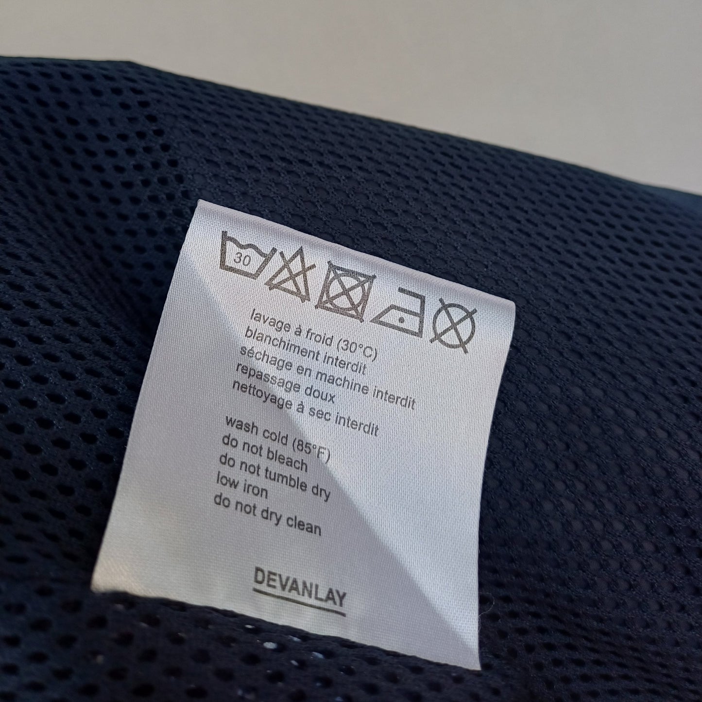 Lacoste Full Zip Nylon Hooded Jacket Size 52/Men's M