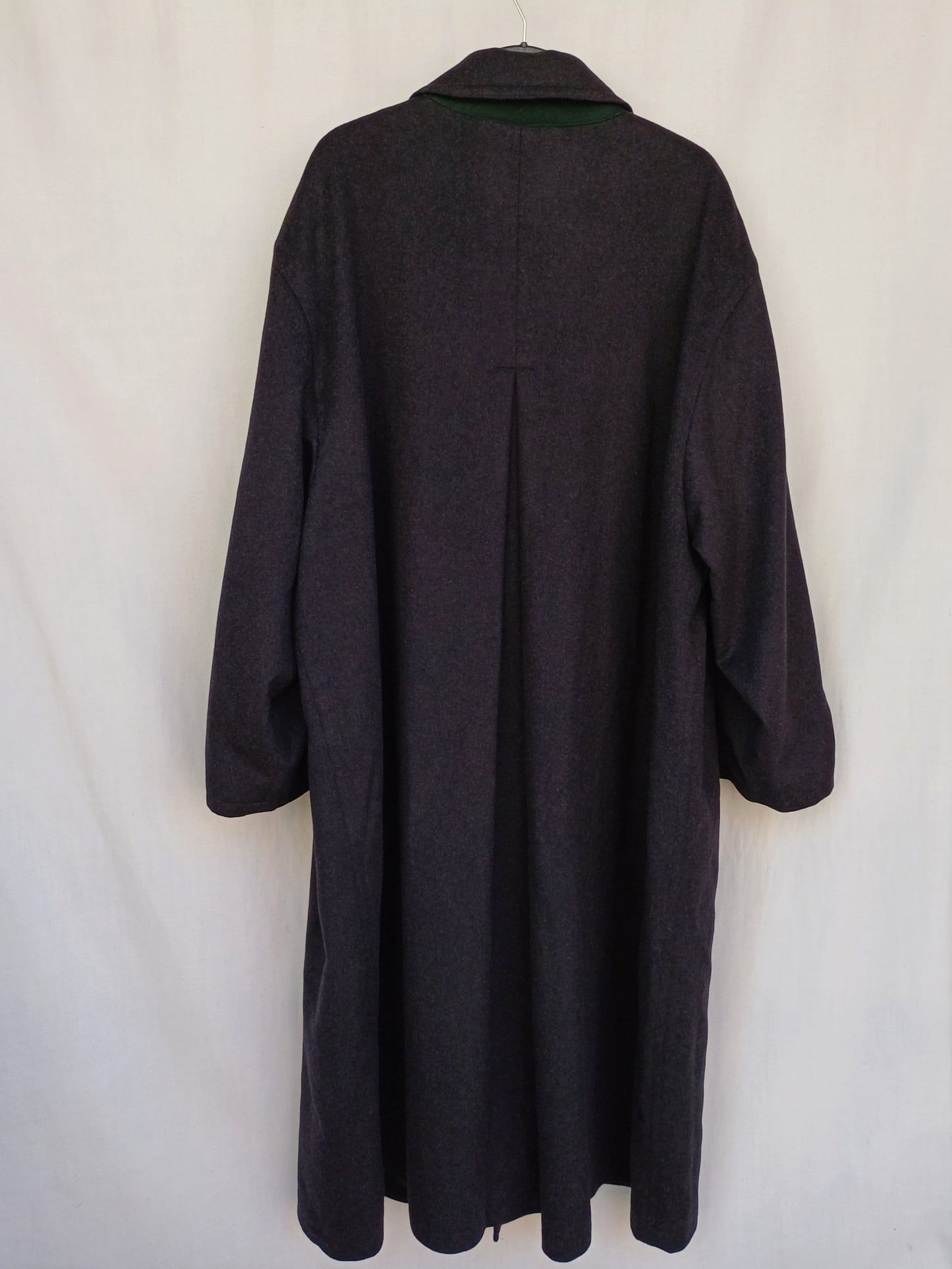 Lodenfrey Mens Wool/Cashmere Button Long Coat Overcoat Size EU 58/60-2XL/3XL