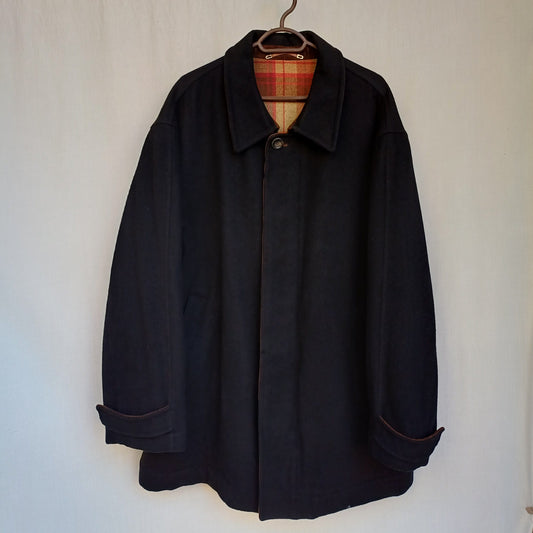 Steinbock Tirol Austria Mens Wool/Cashmere Button Coat Overcoat EU 54/US 44