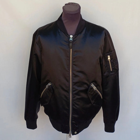 New Without Tags Mackage Ragnar-Z Full Zip Bomber Jacket Size Mens US 40