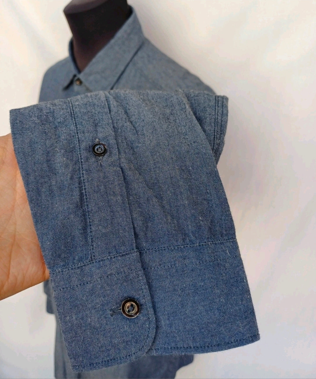 Diesel Black Gold 100% Cotton Button-Up Shirt Size Mens 48