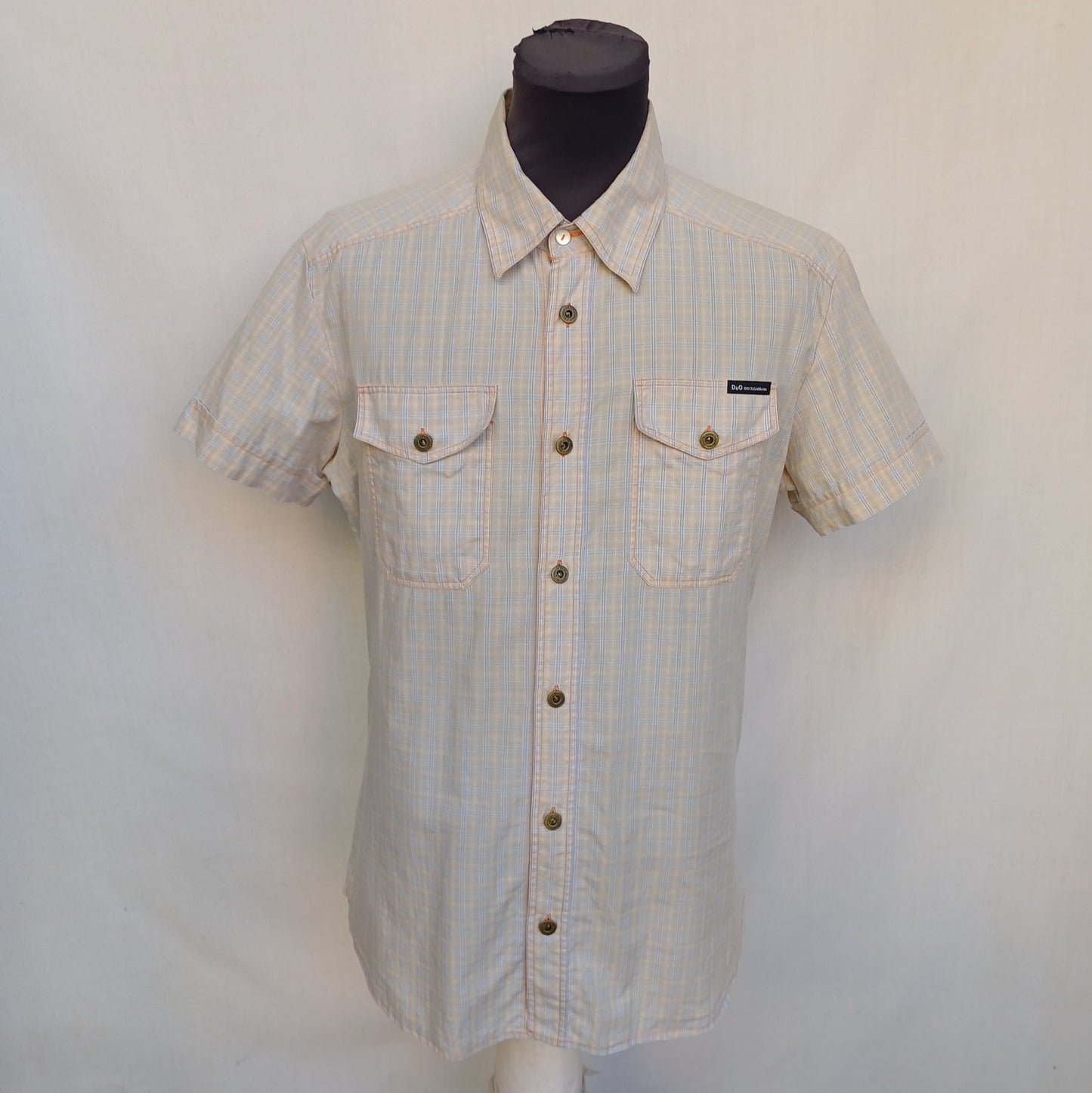 Dolce & Gabbana D&G Forever Funky Plaid button-up Shirt Mens S