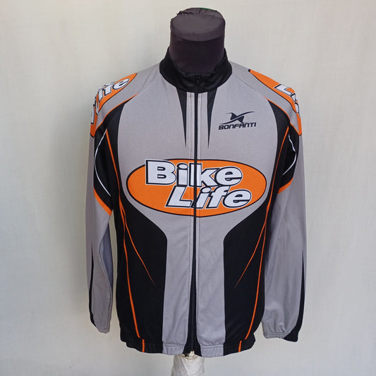 Bike Life Bonfanti Long Sleeve Cycling Jersey Mens M