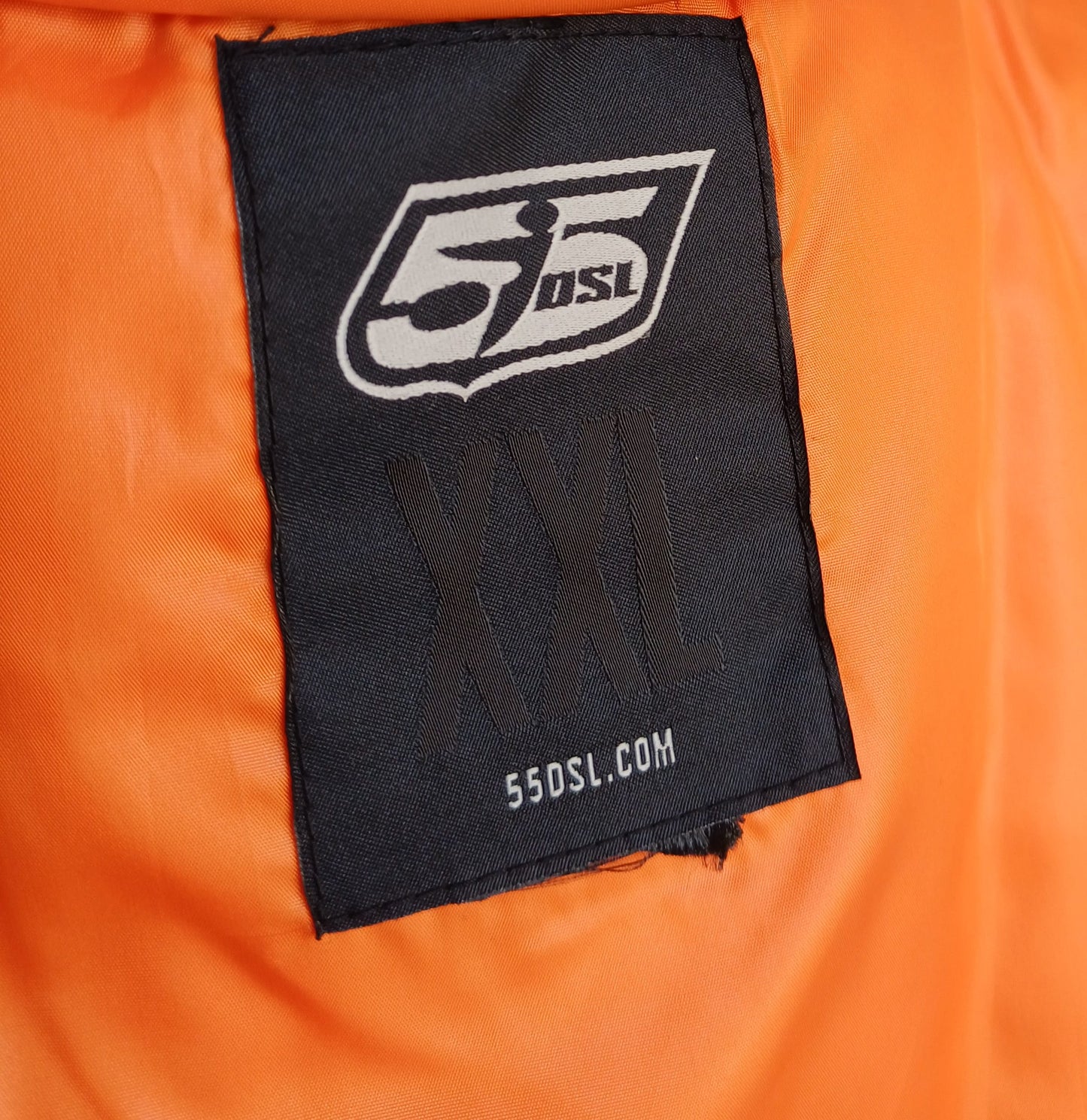 Diesel DSL55 Quilted Zip/Snap Down Vest Mens 2XL