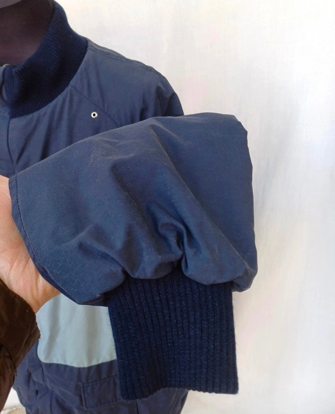 Vinatge 80s BMW M Style Head Reversible Wool/Cashmere Jacket Size 52/Mens L