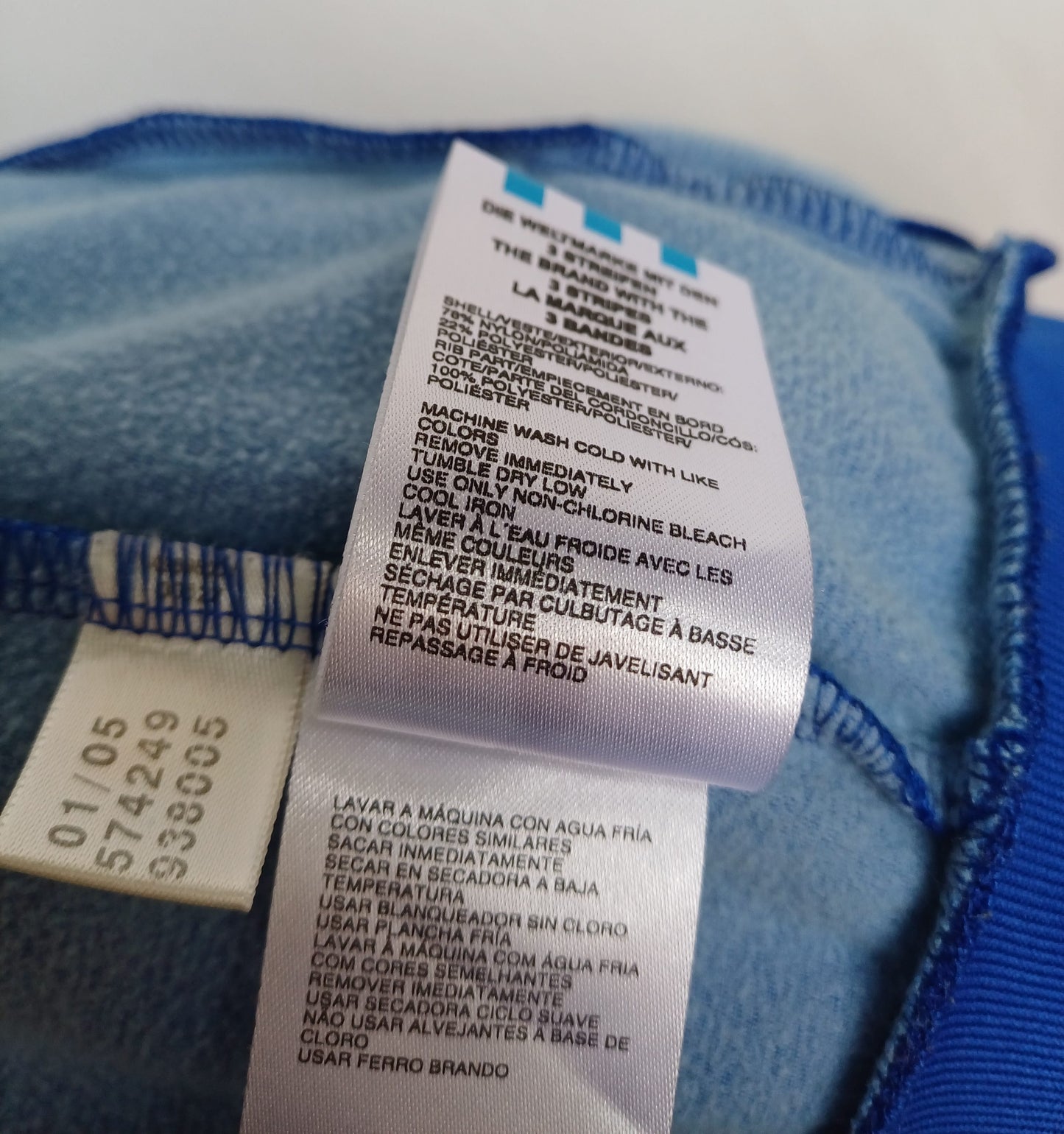 Vintage 2005 Adidas Zip Track Top Jacket Mens XL/2XL