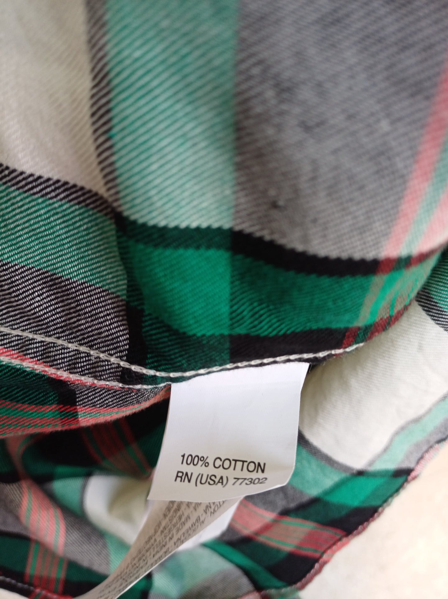 New With Tags Zara Man Checkered Plaid Cotton Button Up Flannel Shirt Mens XL