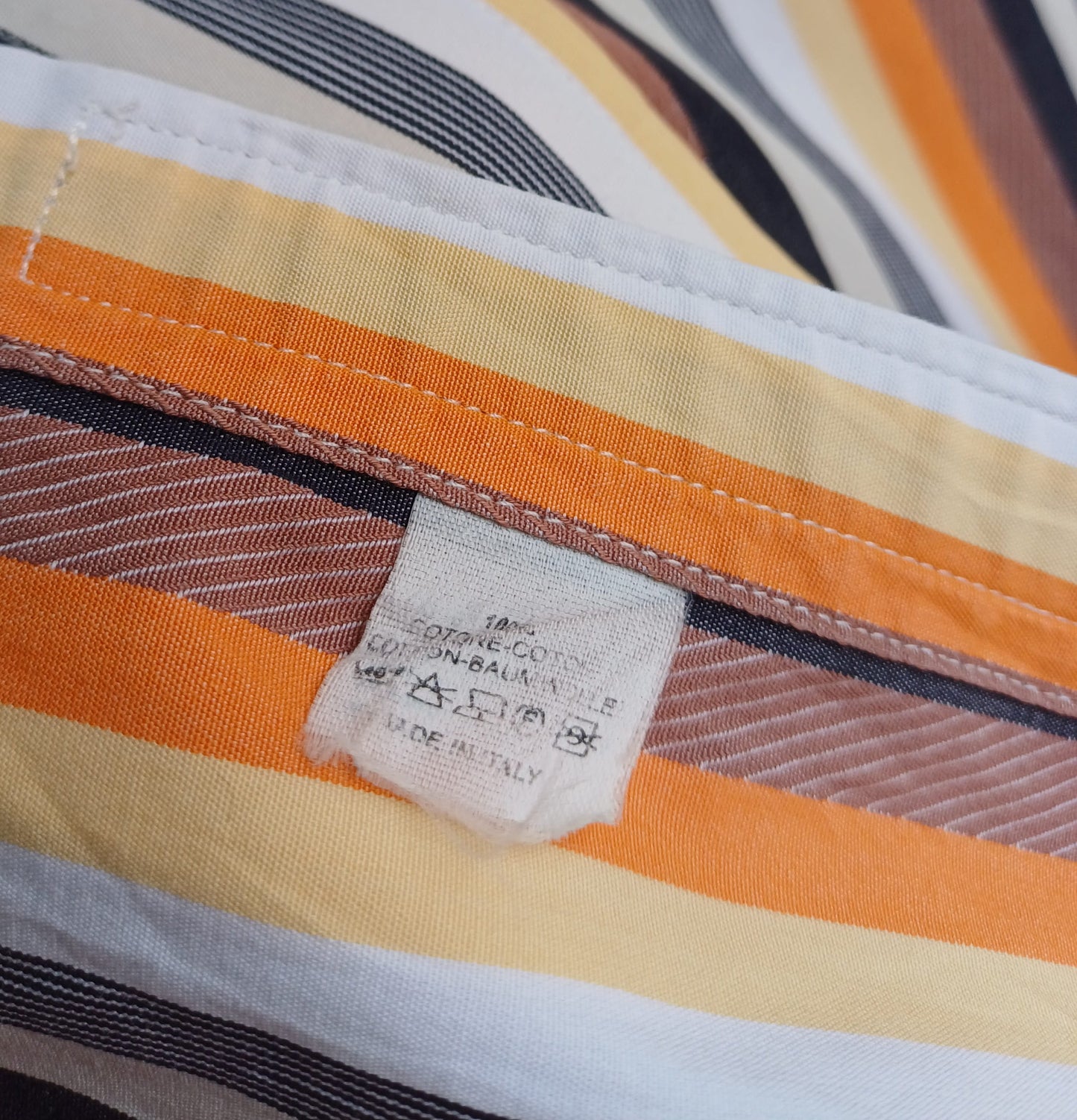 Etro Milano Striped Button-Down Shirt Size 43/Mens XL