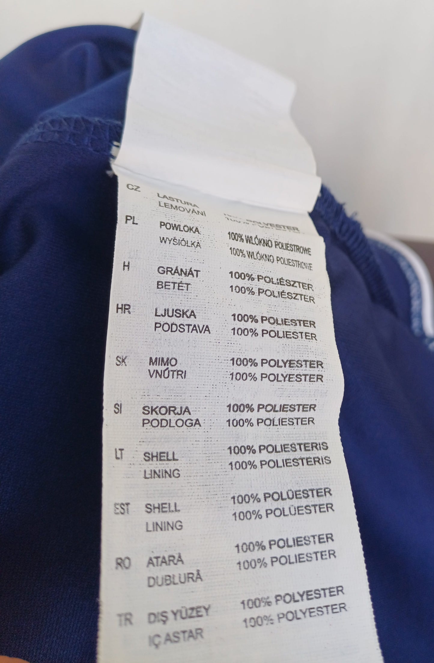 Mercedes Lotto Navy Blue T-Shirt Mens L