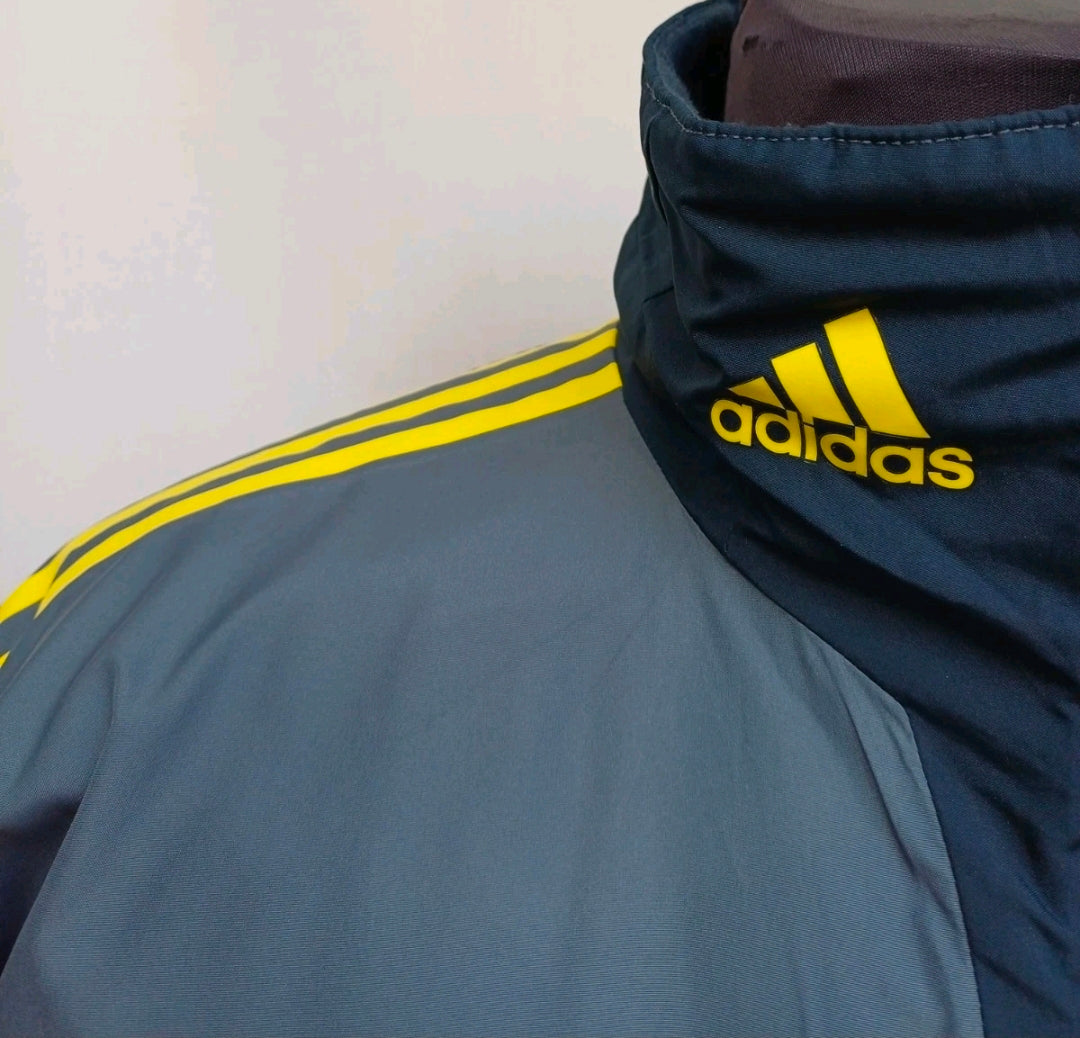 Adidas Universal All Weather Womens Zip Padded Jacket Size L