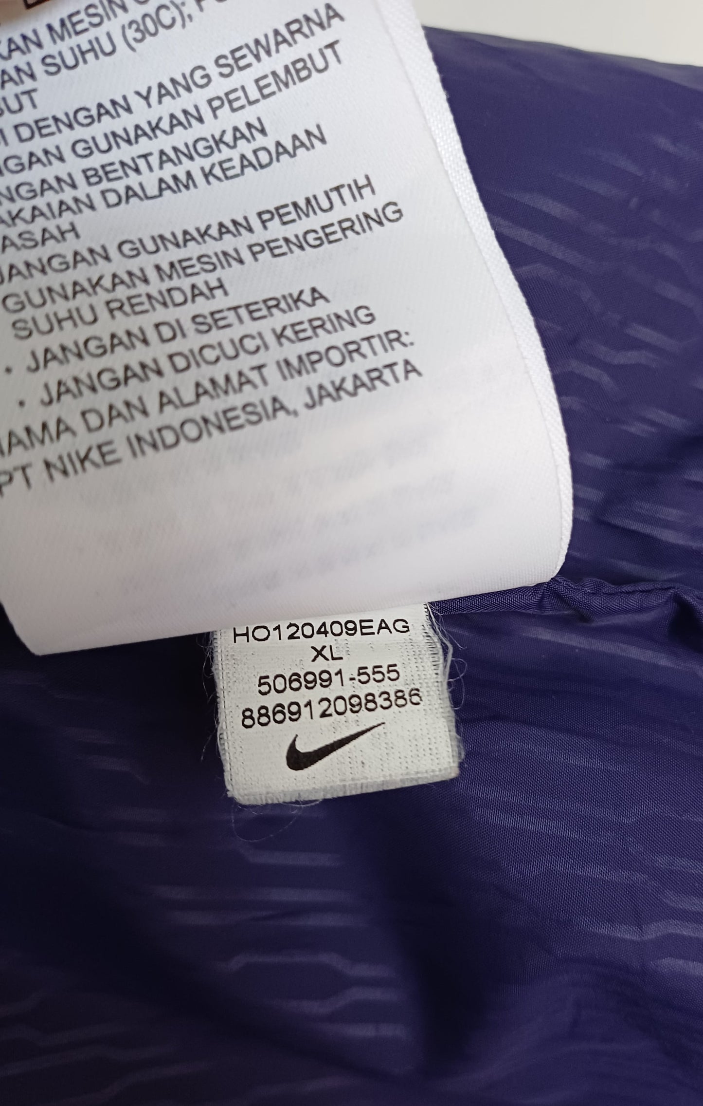 Nike Kobe Bryant Mamba Zip Jacket Mens XL