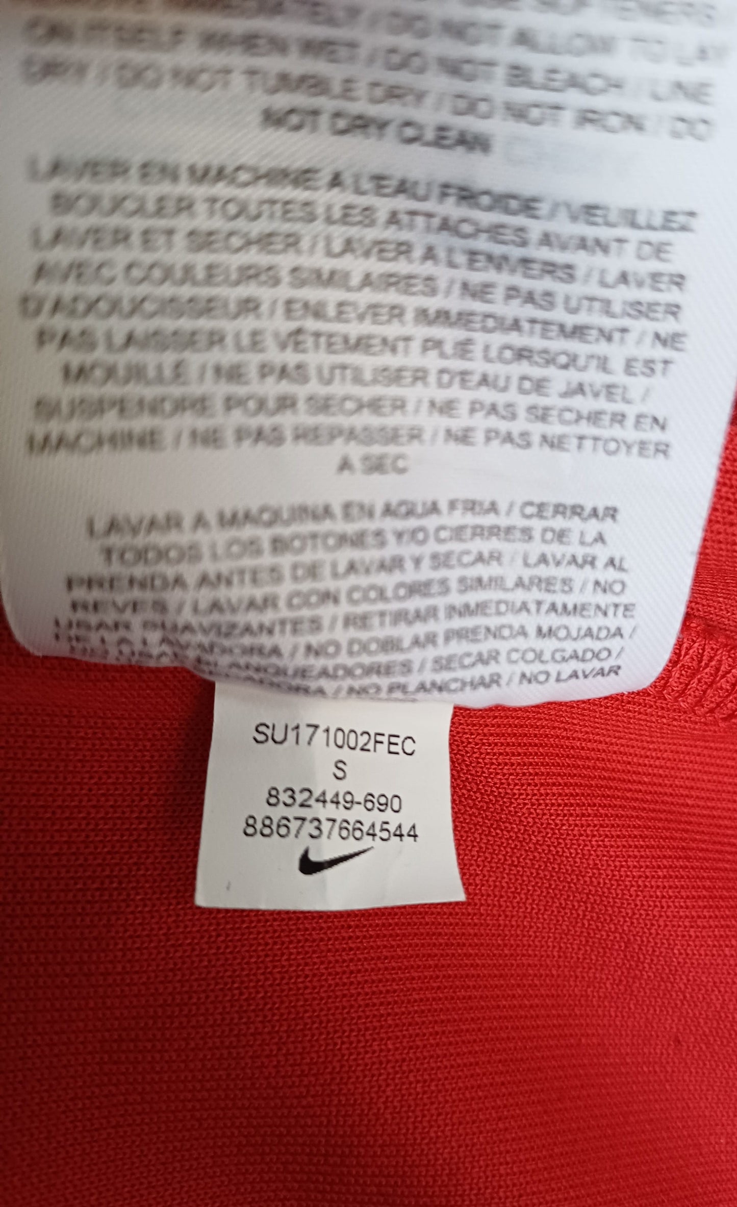USA National Team Nike Football Training Track Top Jacket Mens S