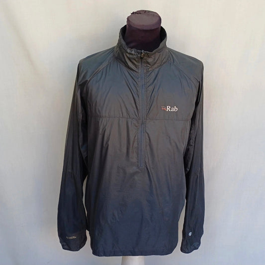 Rab Cirrus Pull-On Zip Quantum Pertex Nylon Jacket Size 54/Mens L