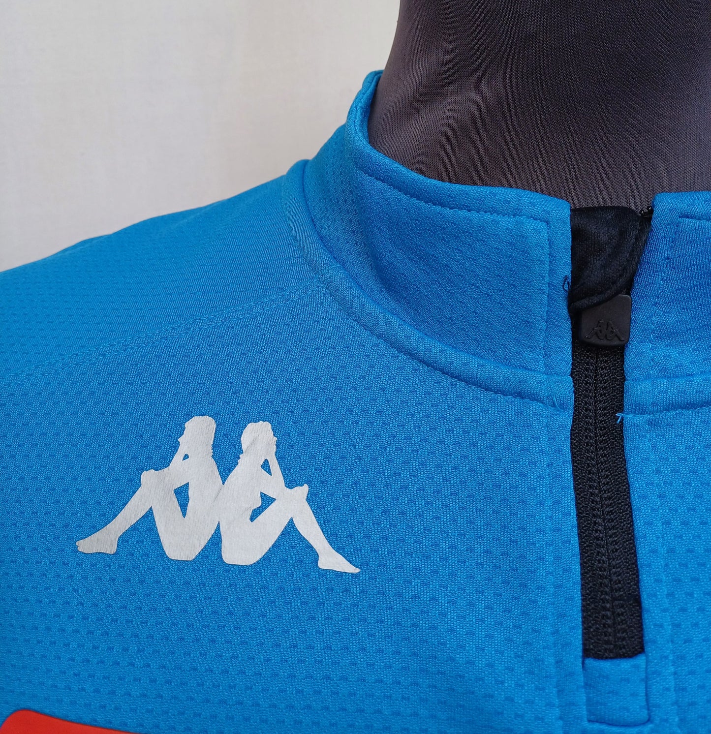 Napoli 2019/20 Kappa Zip Training Pullover Sweater Mens XL