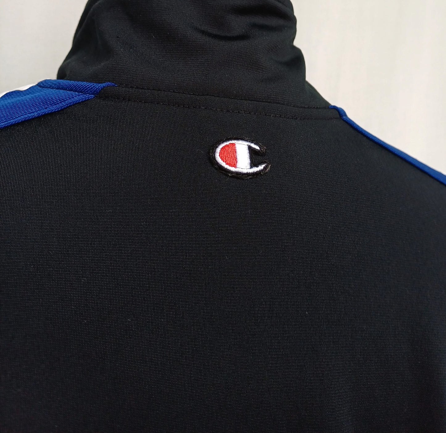 Champion Taped Logo Full Zip Track Top Jacket Mens XL