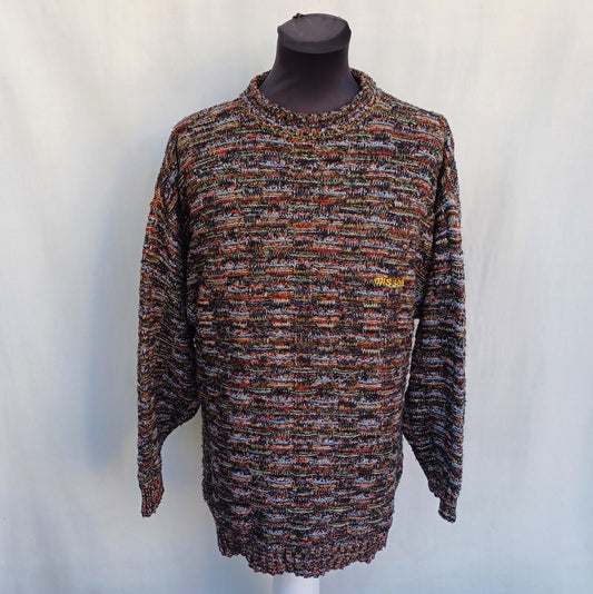 Vintage Missoni Acrylic/Wool Pullover Knit Sweater Mens L Oversized