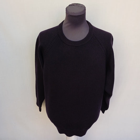 Saint James Wool Crew Neck Pullover Sweater Jumper Mens L