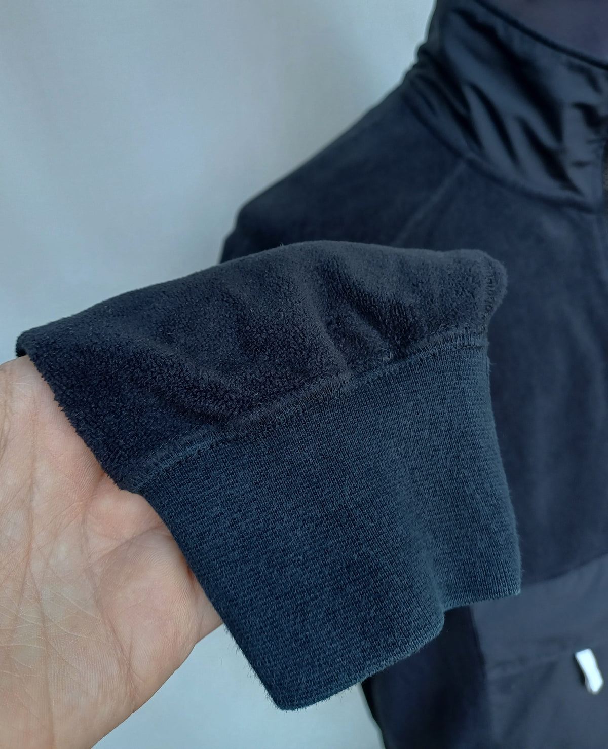 Nike Half Zip Borg Fleece Pullover Mens M