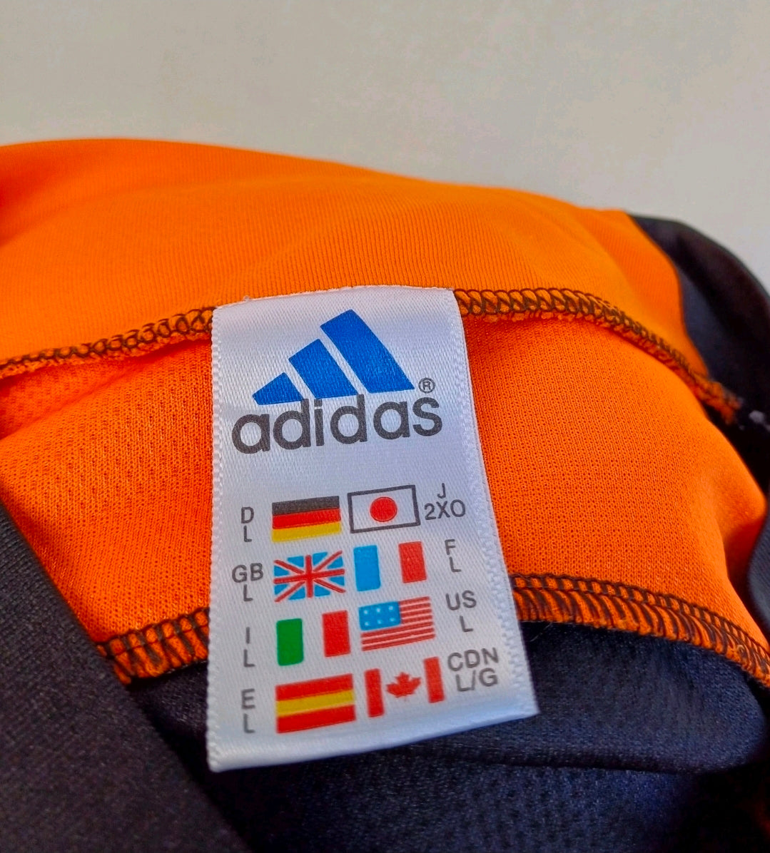 Vintage 90s Adidas Padded Elbows Goalkeeper Template Shirt GK Jersey Mens L