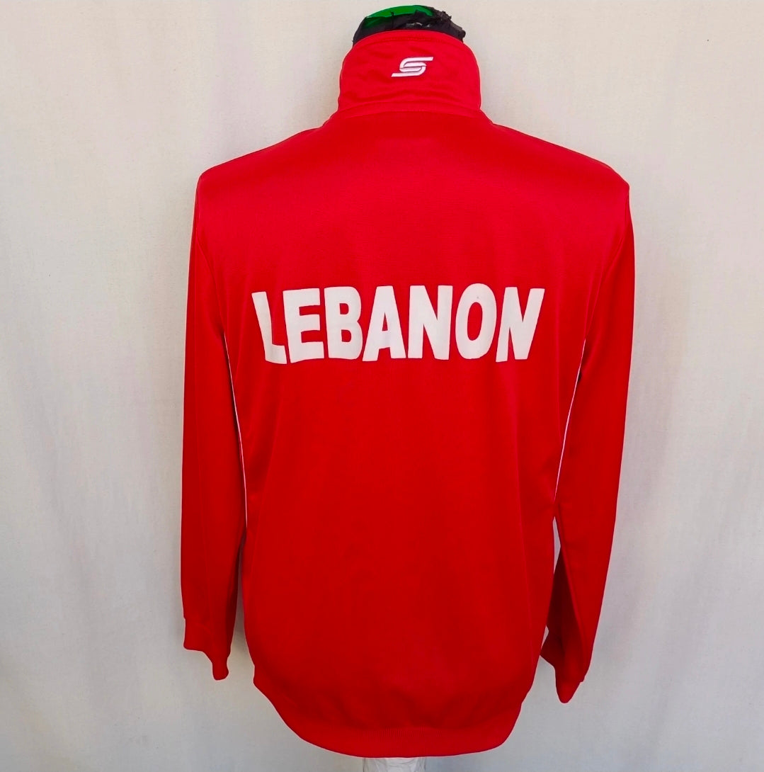 Lebanon U21 National Team #8 Player Issue Capelli Training Jacket Mens S