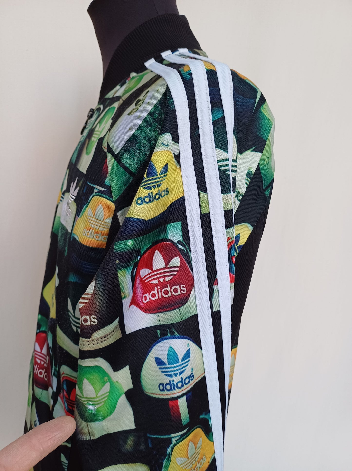 Adidas Originals All Over Print Heel Track Top Jacket Mens M