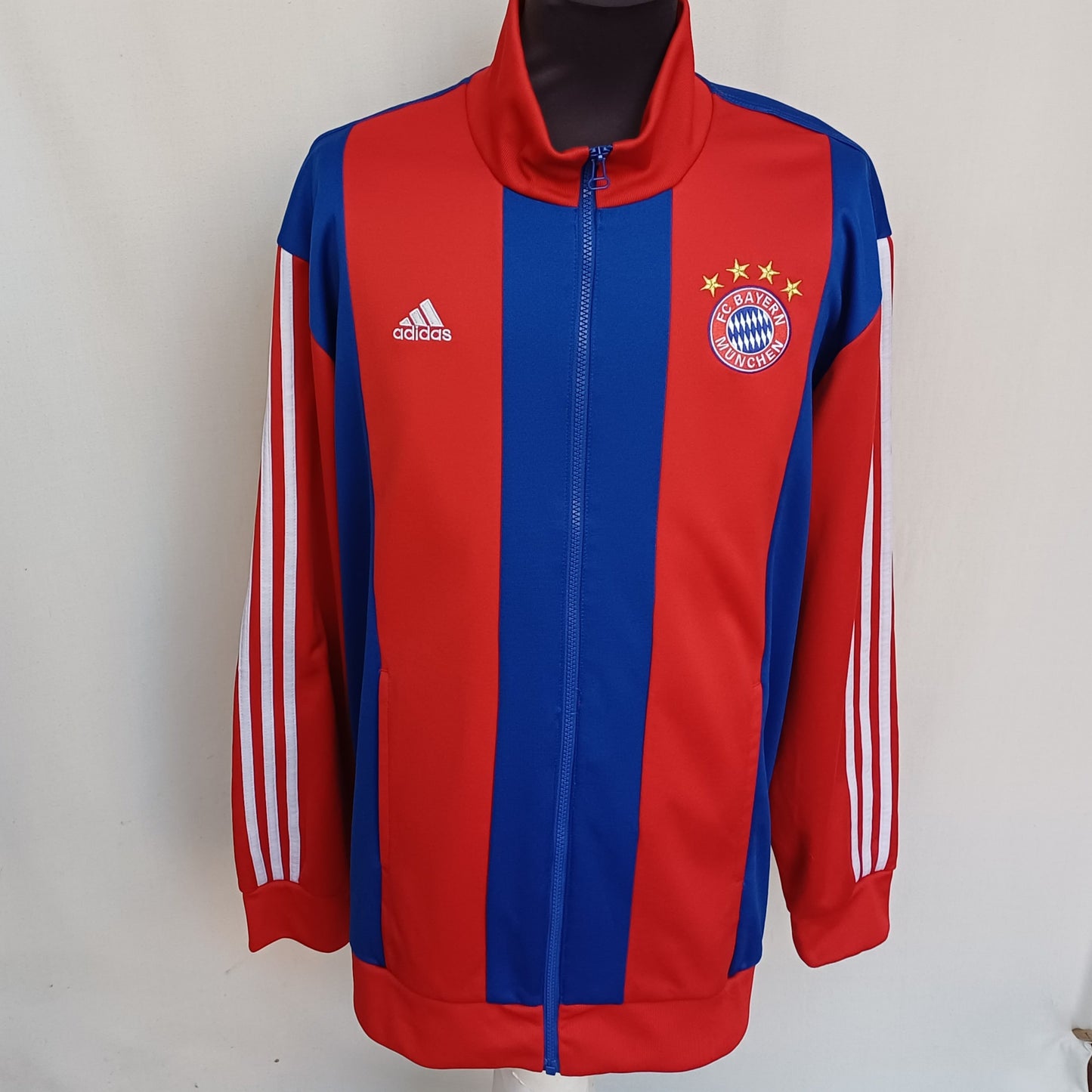 Bayern Munich 2014/15 Zip Track Top Jacket Mens 2XL