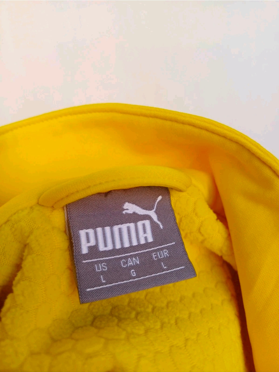 Borussia Dortmund 2018/19 Puma Drill Training Top Zip Long Sleeve Mens L