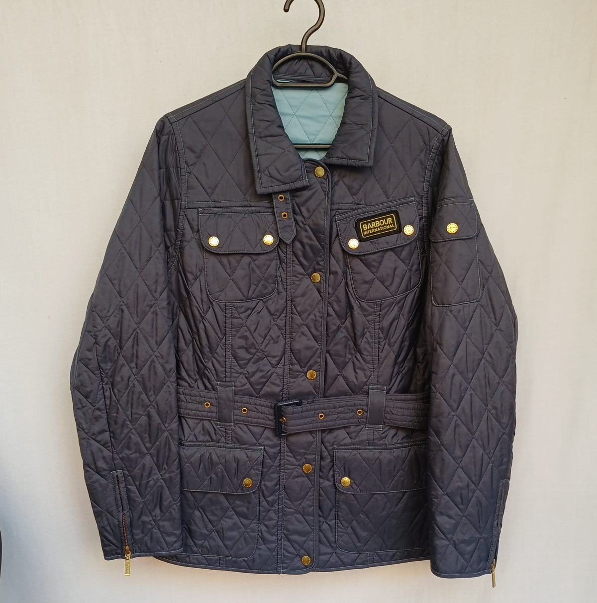 Barbour International Quilted Jacket Size EU 40-42/Large