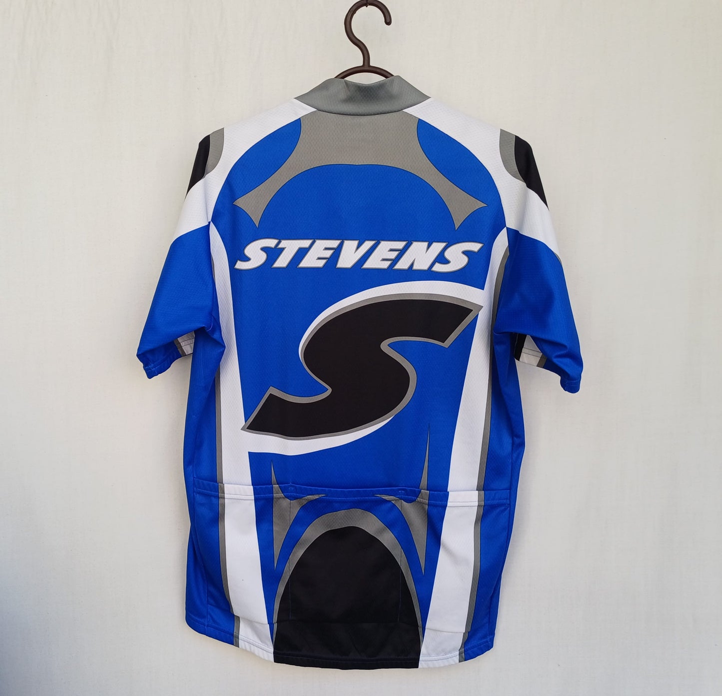Vintage Stevens SMS Santini Short Sleeve Cycling Jersey Mens L
