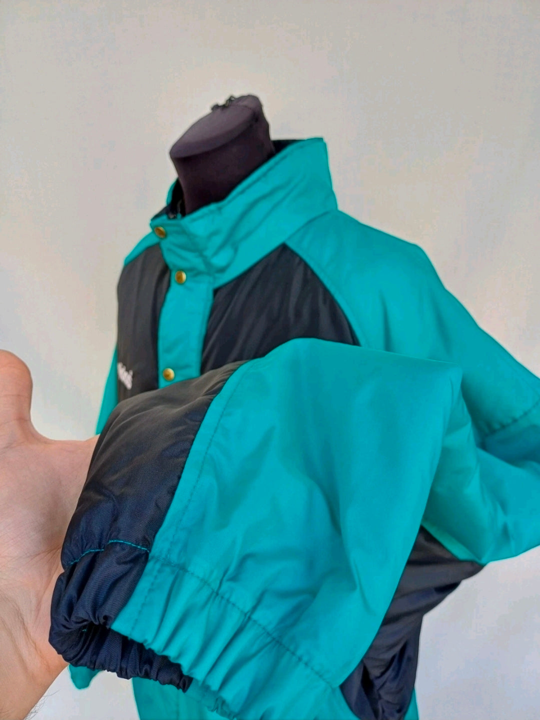 Vintage 90s Adidas Bench Coat Long Padded Jacket Mens XL