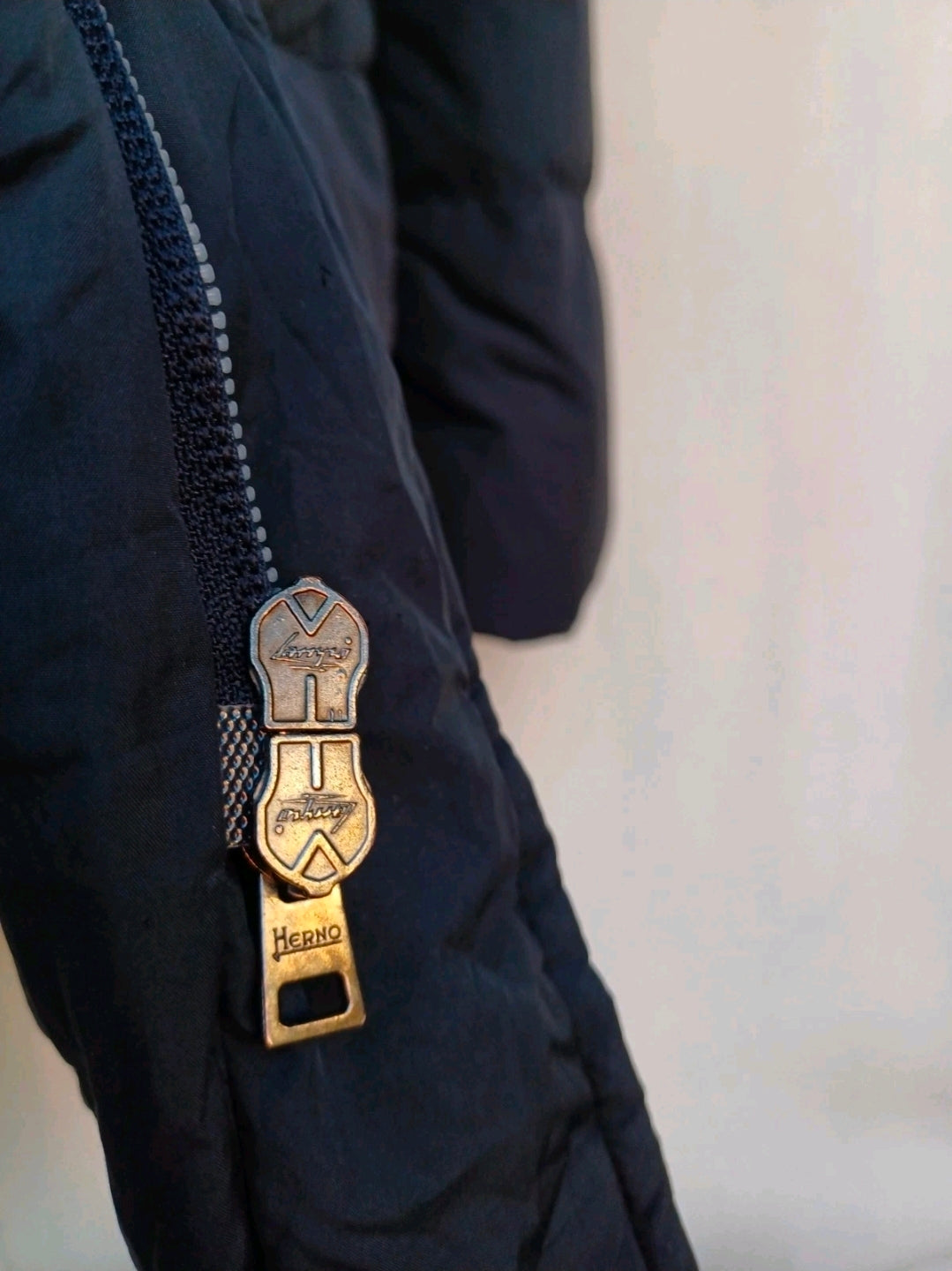 Herno Polar-Tech Mens Zip/Button/Snap Quilted Down Puffer Jacket Size EU 52