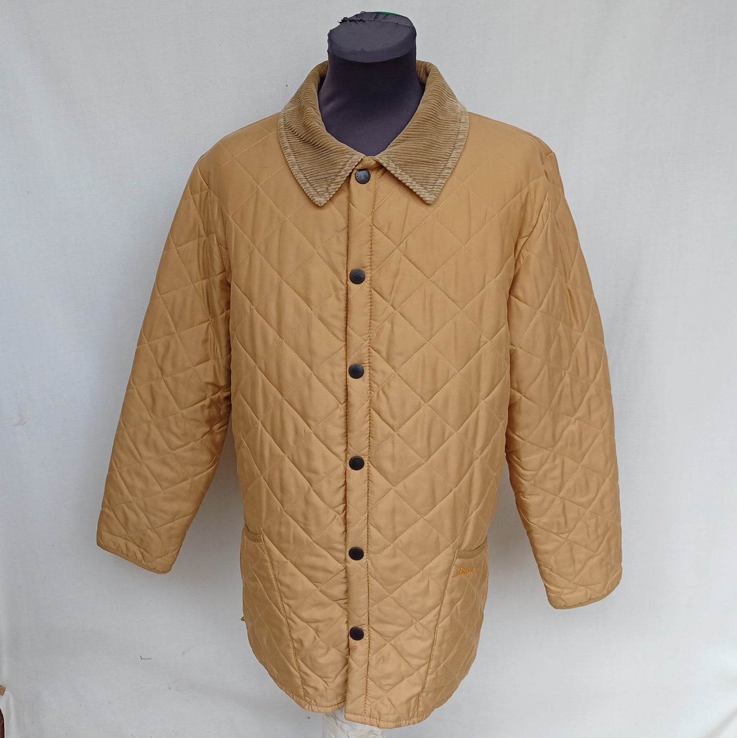 Barbour Eskdale Quilted Snap Padded Jacket Mens S