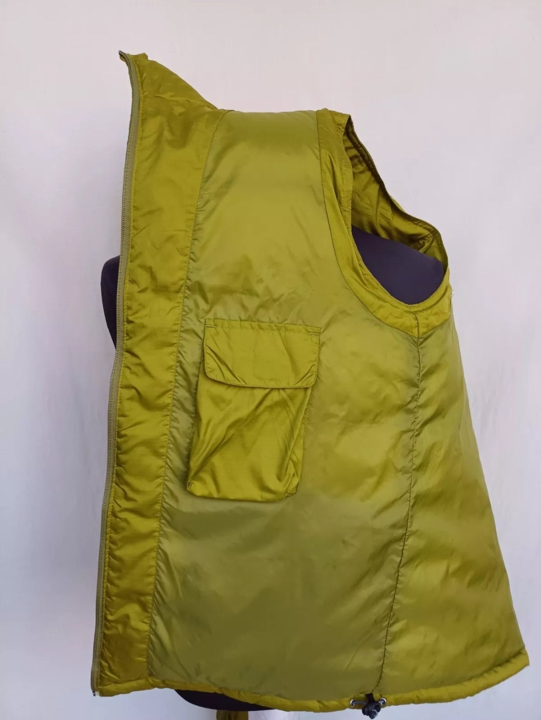 Fila Italy Ski Team Quilted Zip Down Vest Mens L
